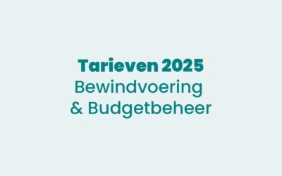 Geüpdatete tarieven Bewindvoering en Budgetbeheer voor 2025